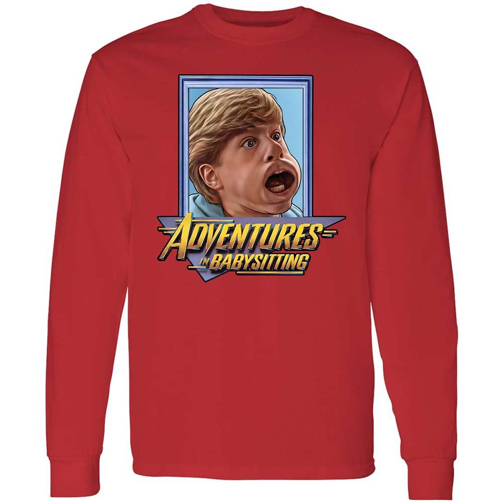 Long Sleeve T-Shirt - SNKEVU59 - Red - 11