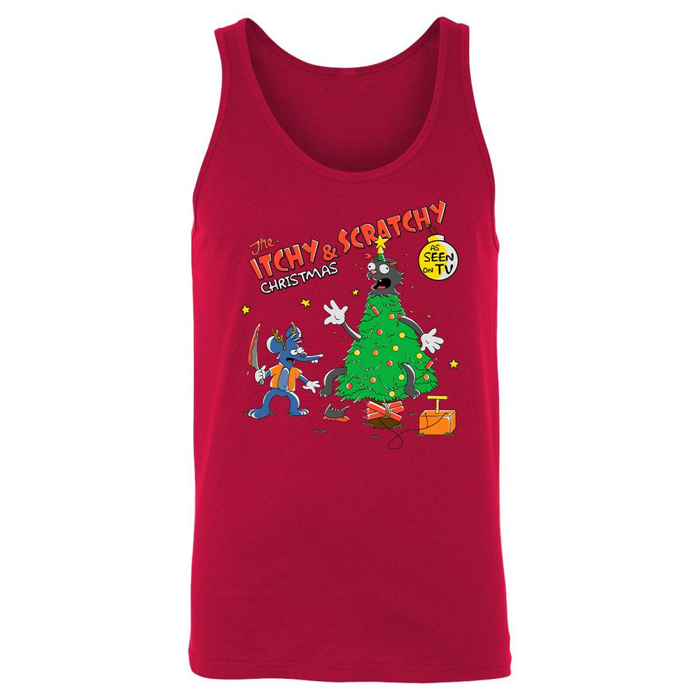 Unisex Jersey Tank - YX9DX557 - Red - 11
