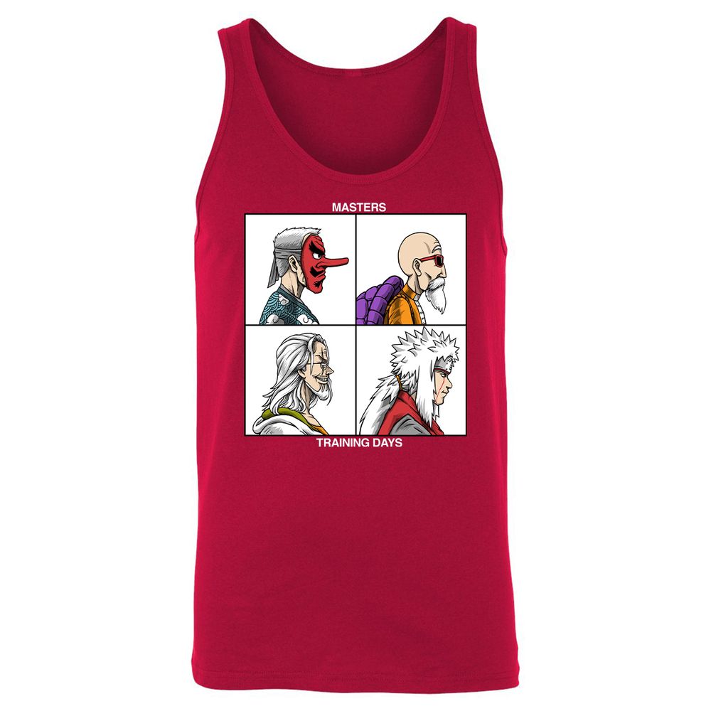 Unisex Jersey Tank - UJ2V1R3W - Red - 11