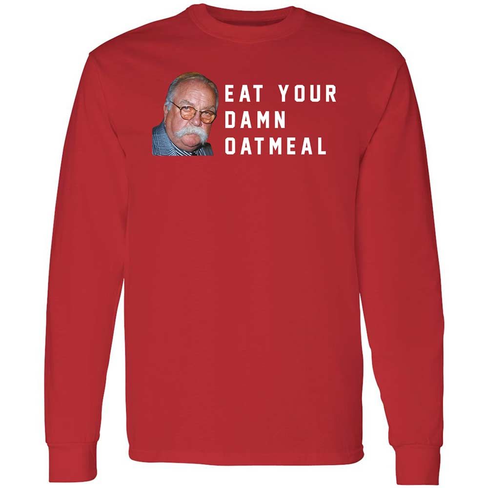 Eat Your Damn Oatmeal - Red - 11