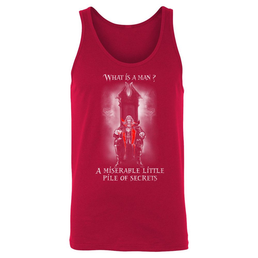 Unisex Jersey Tank - CJZQLMS3 - Red - 11