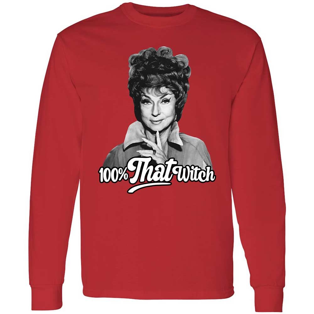Long Sleeve T-Shirt - RB4QCMXB - Red - 11