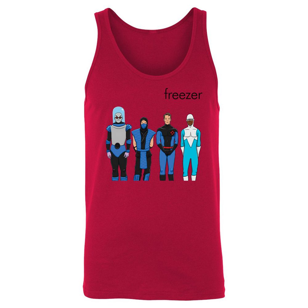 Unisex Jersey Tank - 6AVPZRD8 - Red - 11