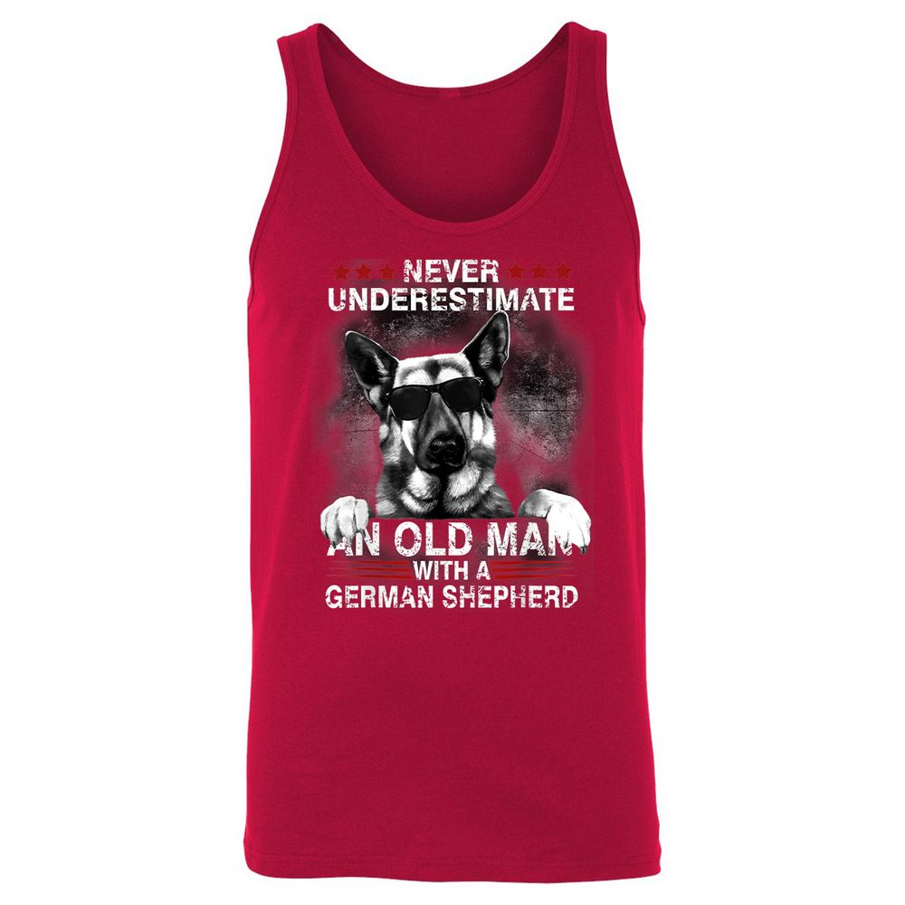 Unisex Jersey Tank - MG8LD7Z2 - Red - 11
