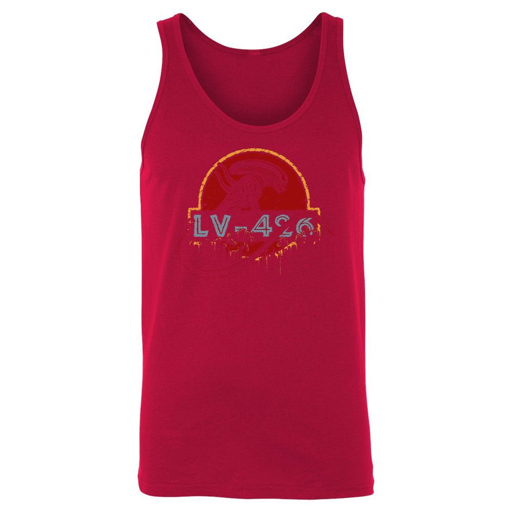 Unisex Jersey Tank - 7DK17EH8 - Red - 11