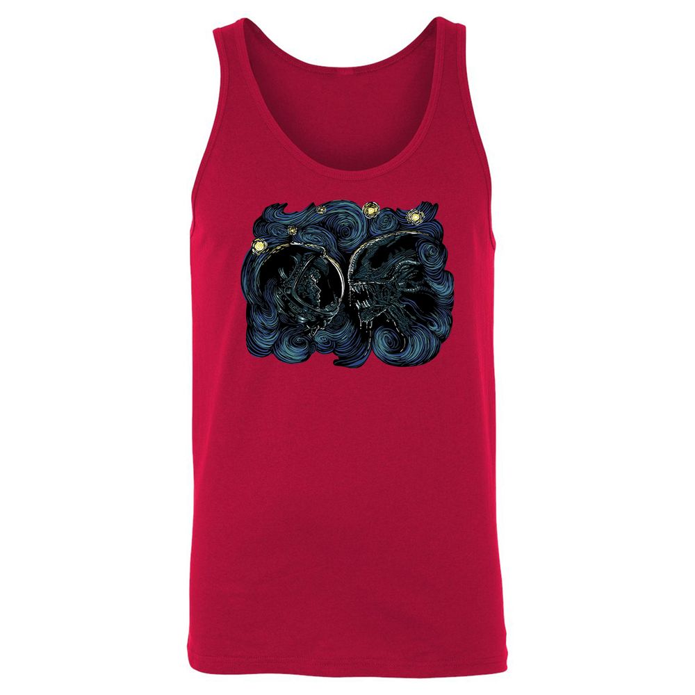 Unisex Jersey Tank - PA9TQWJJ - Red - 11