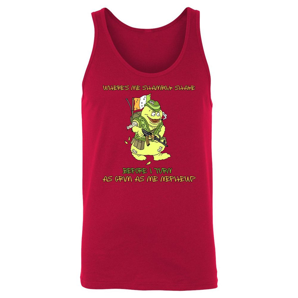 Unisex Jersey Tank - 2TX6LSWH - Red - 11
