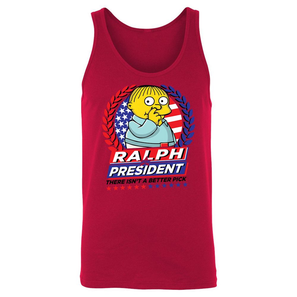 Unisex Jersey Tank - HL5BUMEM - Red - 11