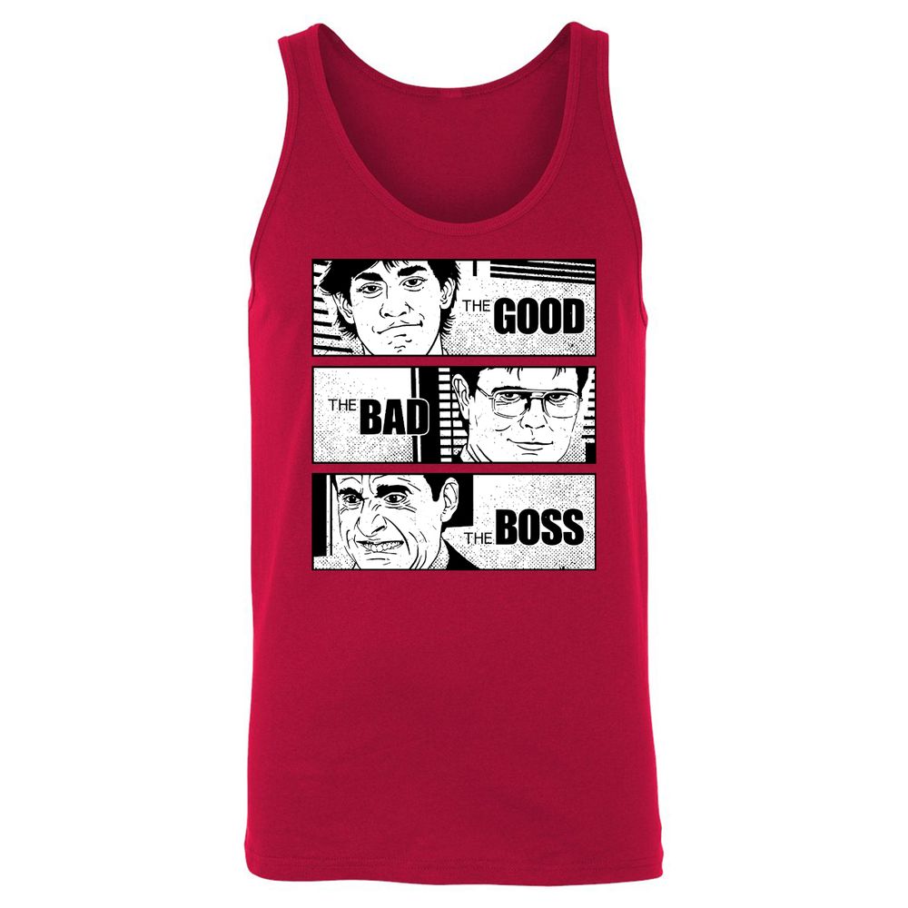Unisex Jersey Tank - W9J6ZK8G - Red - 11