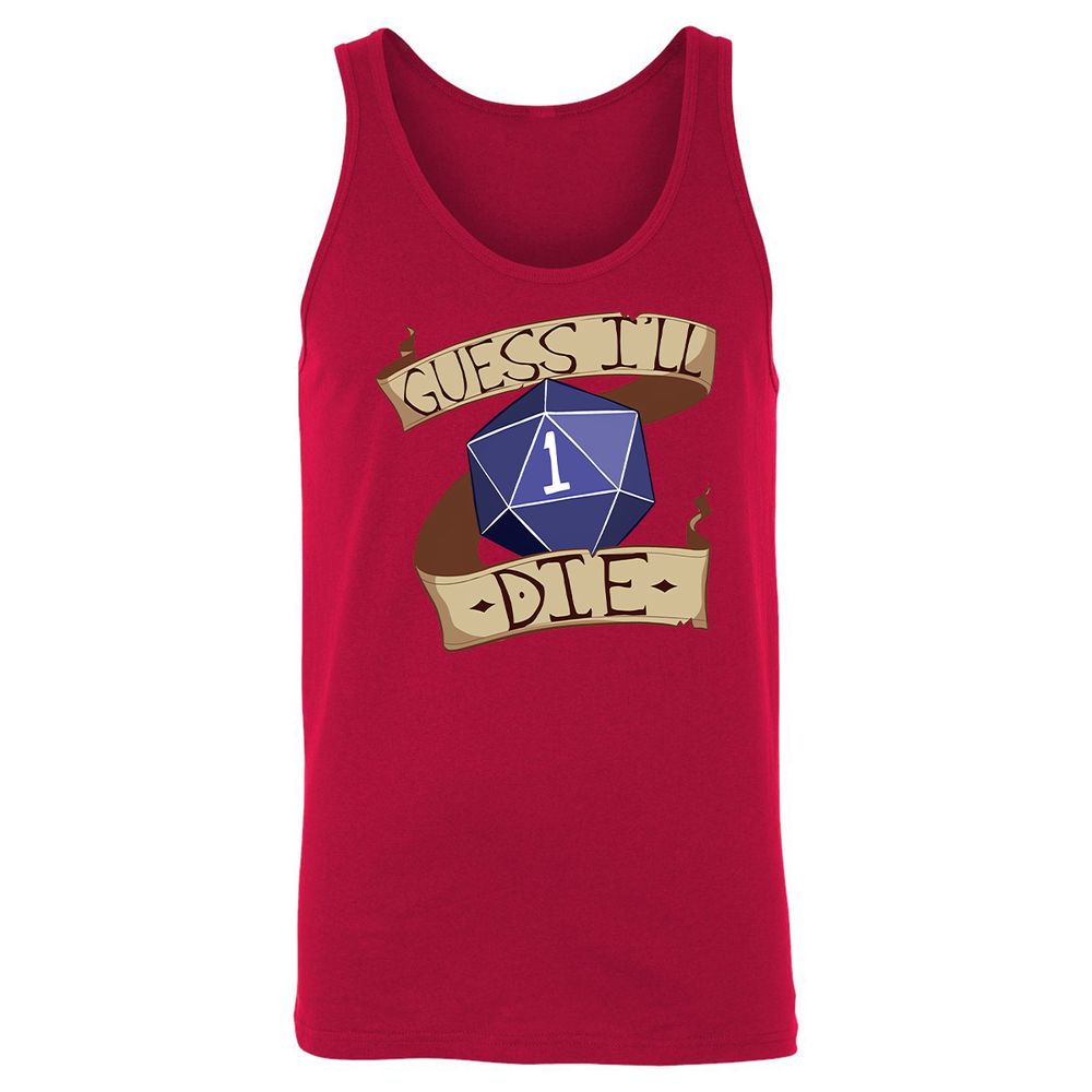 Unisex Jersey Tank - 578WWN5N - Red - 11