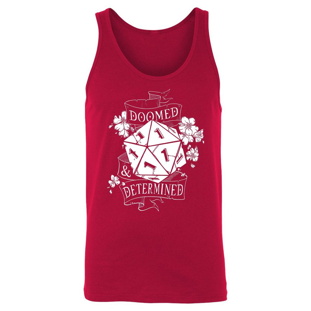 Unisex Jersey Tank - WRYS5PP7 - Red - 11