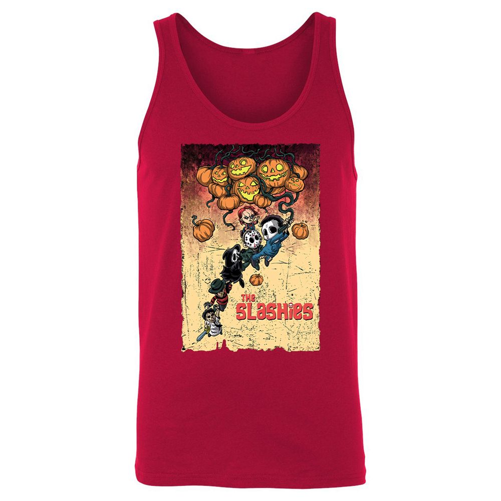 Unisex Jersey Tank - ZFBJE98Z - Red - 11