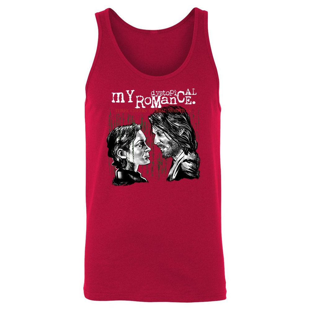 Unisex Jersey Tank - 1RMH3RPH - Red - 11