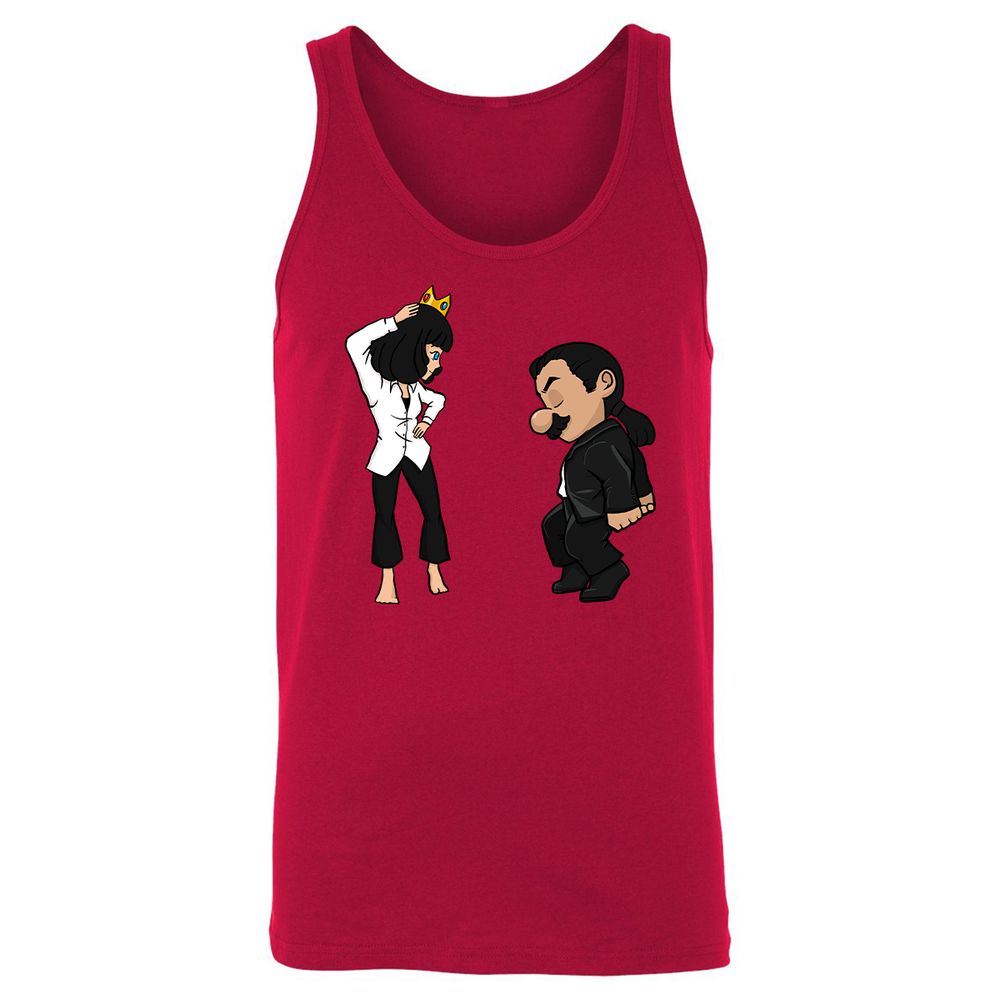 Unisex Jersey Tank - 6GVX6Y9W - Red - 11