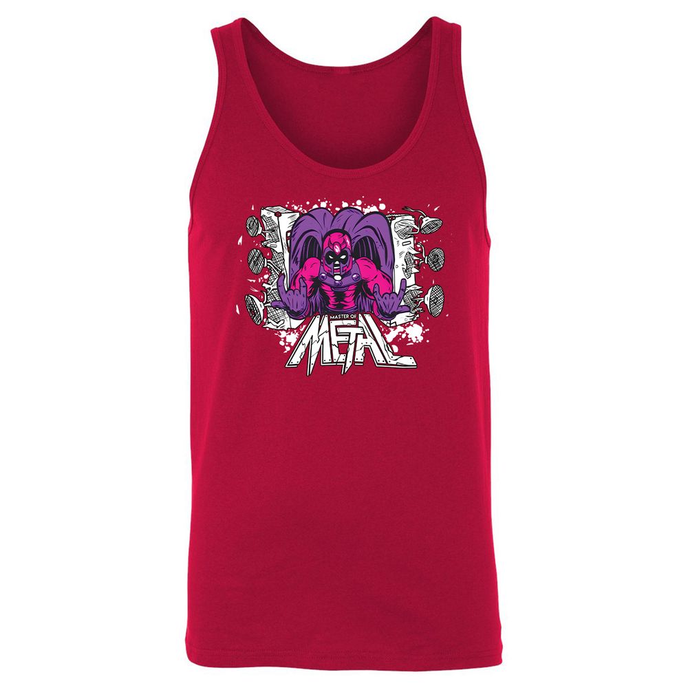 Unisex Jersey Tank - Y71QPE7E - Red - 11