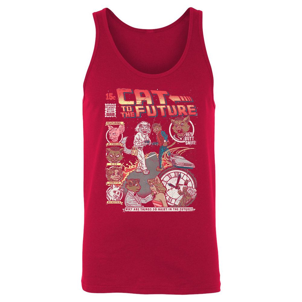 Unisex Jersey Tank - KKYF8MXY - Red - 11
