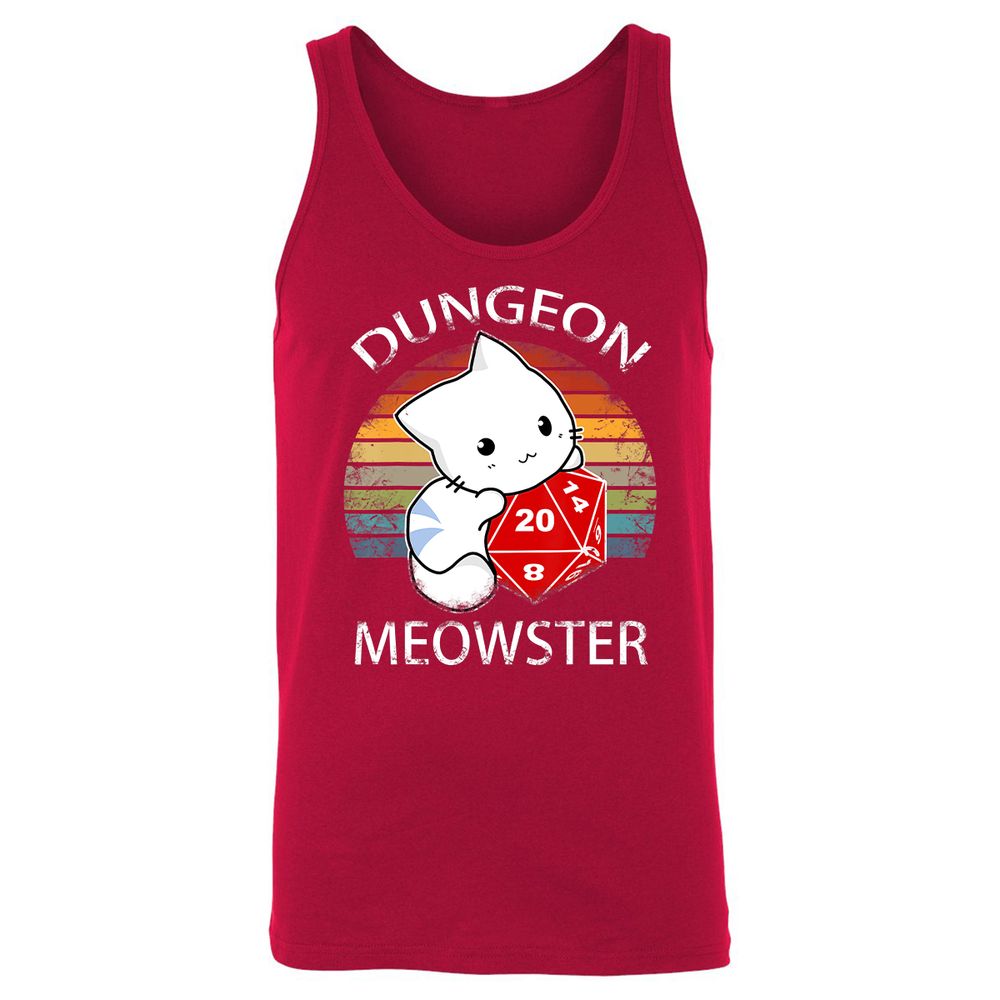 Unisex Jersey Tank - 78ZPJPHQ - Red - 11