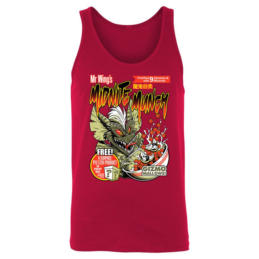 Unisex Jersey Tank - 4EMS9QDF - Red - 11