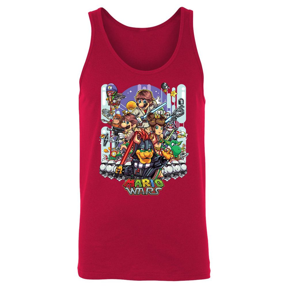 Unisex Jersey Tank - P2FGX8EL - Red - 11