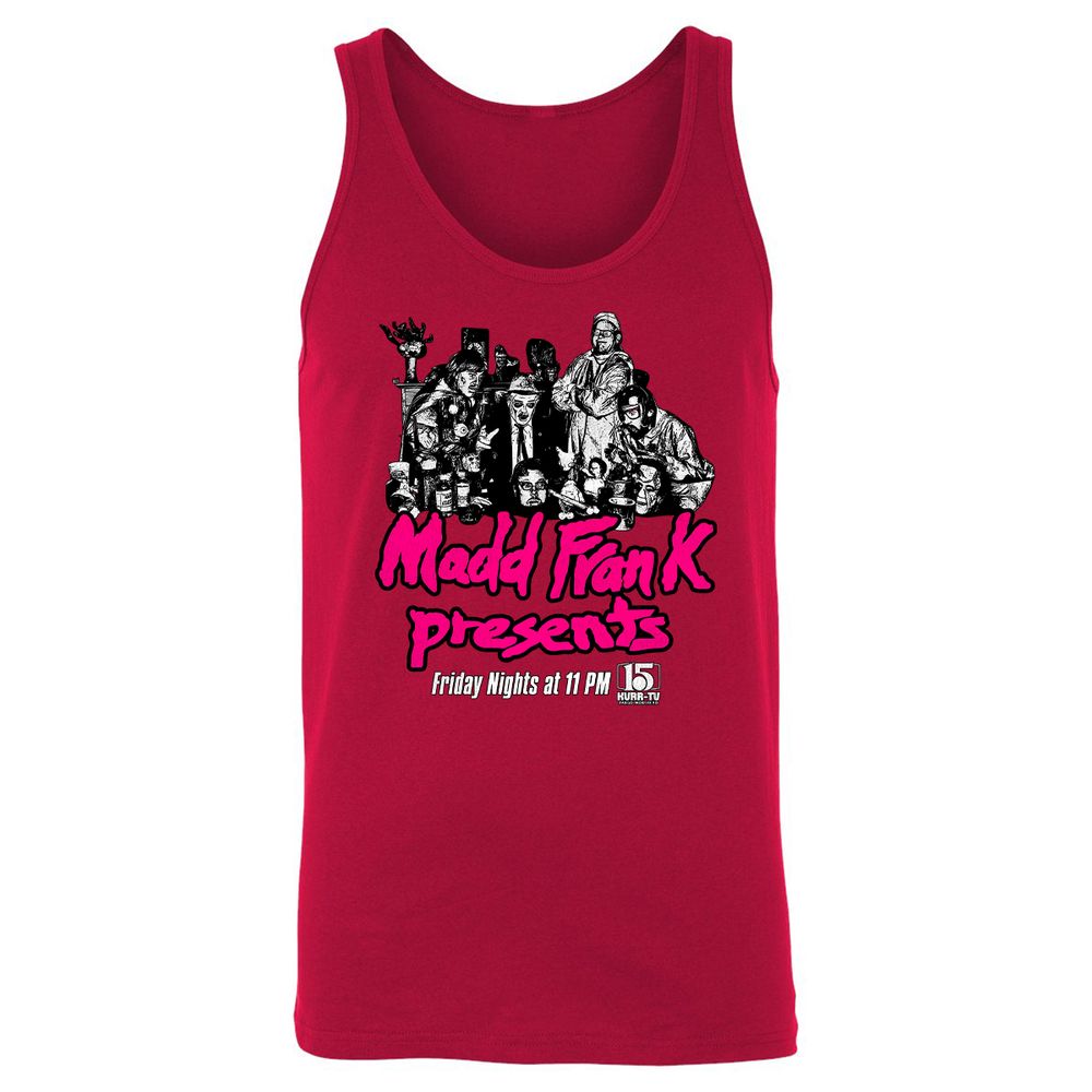 Unisex Jersey Tank - EJNGFQMN - Red - 11