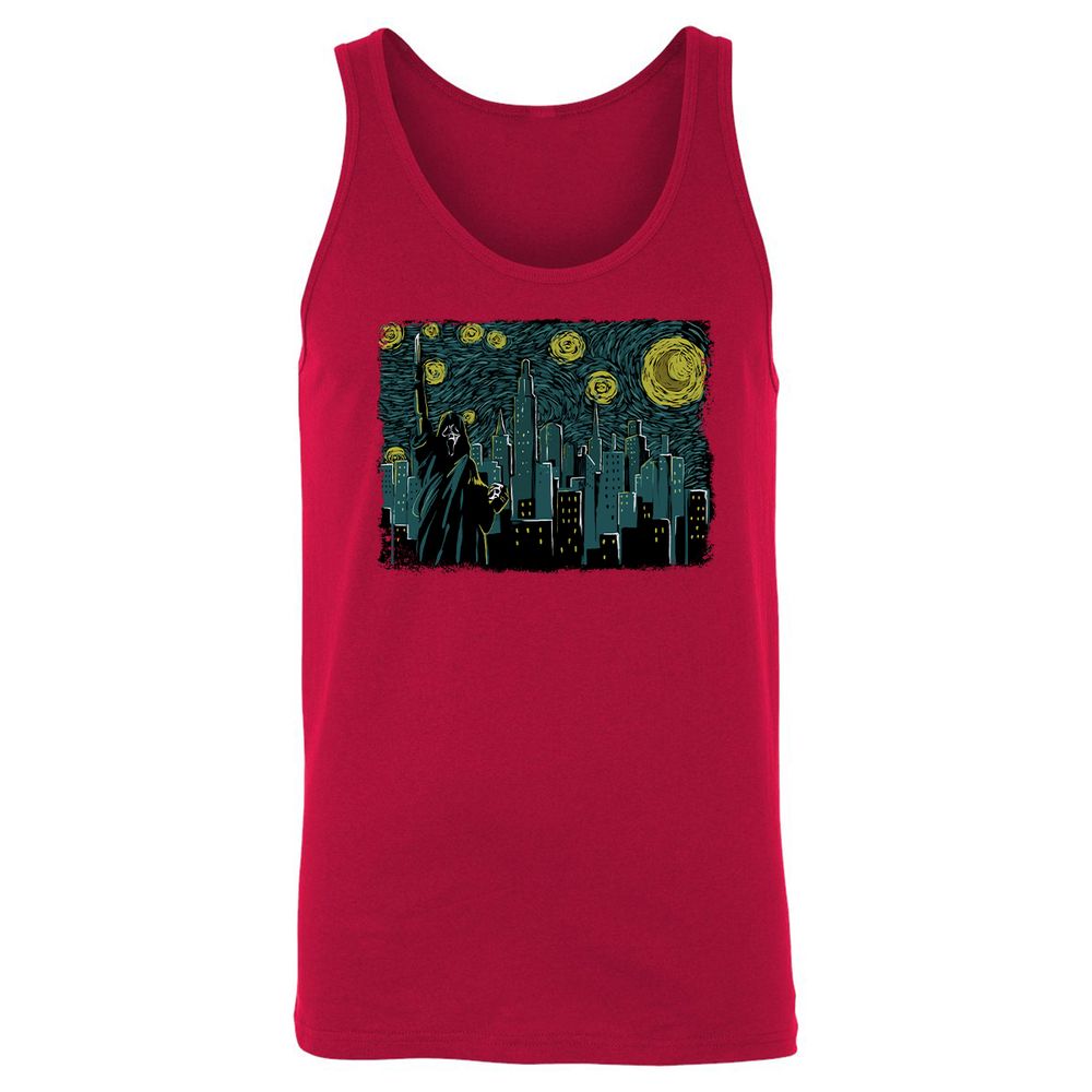 Unisex Jersey Tank - 4U8X2FQW - Red - 11