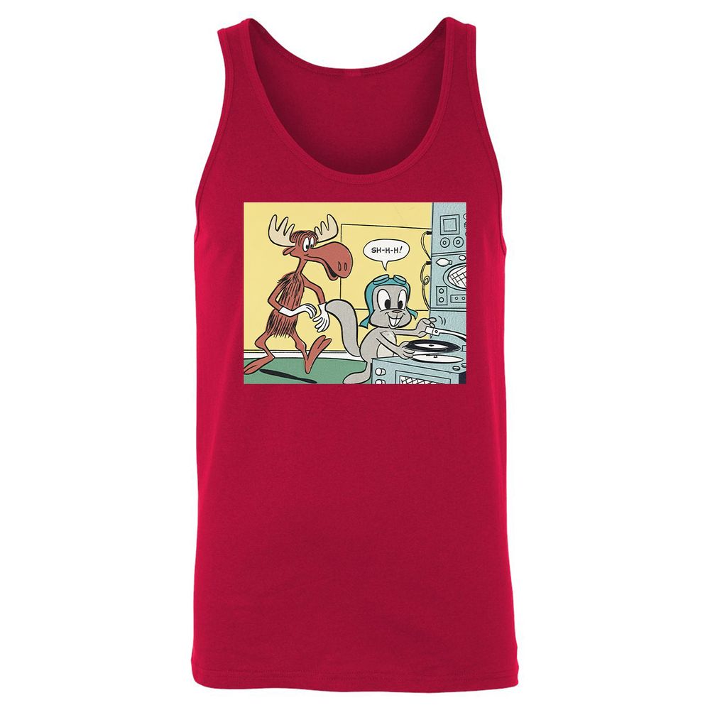 Unisex Jersey Tank - QP67AM9Q - Red - 11