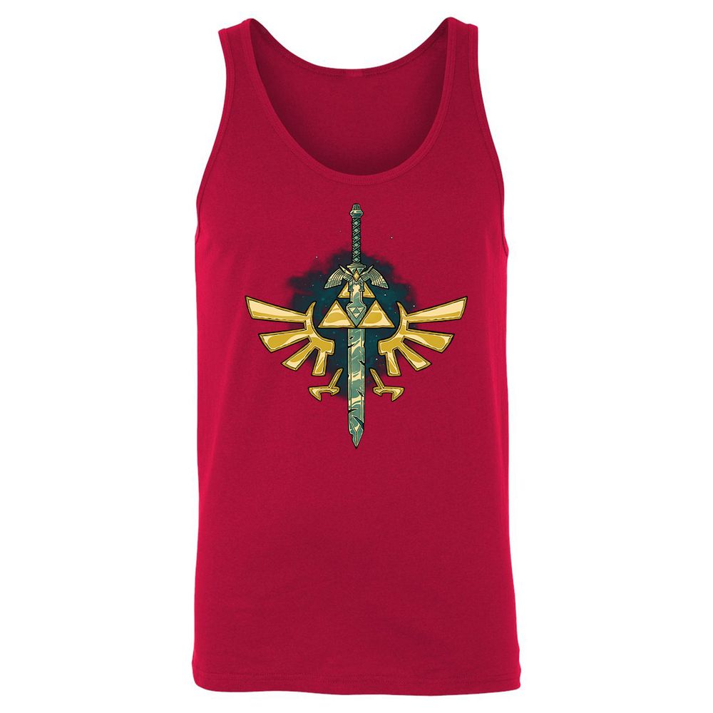 Unisex Jersey Tank - QR2AP55G - Red - 11
