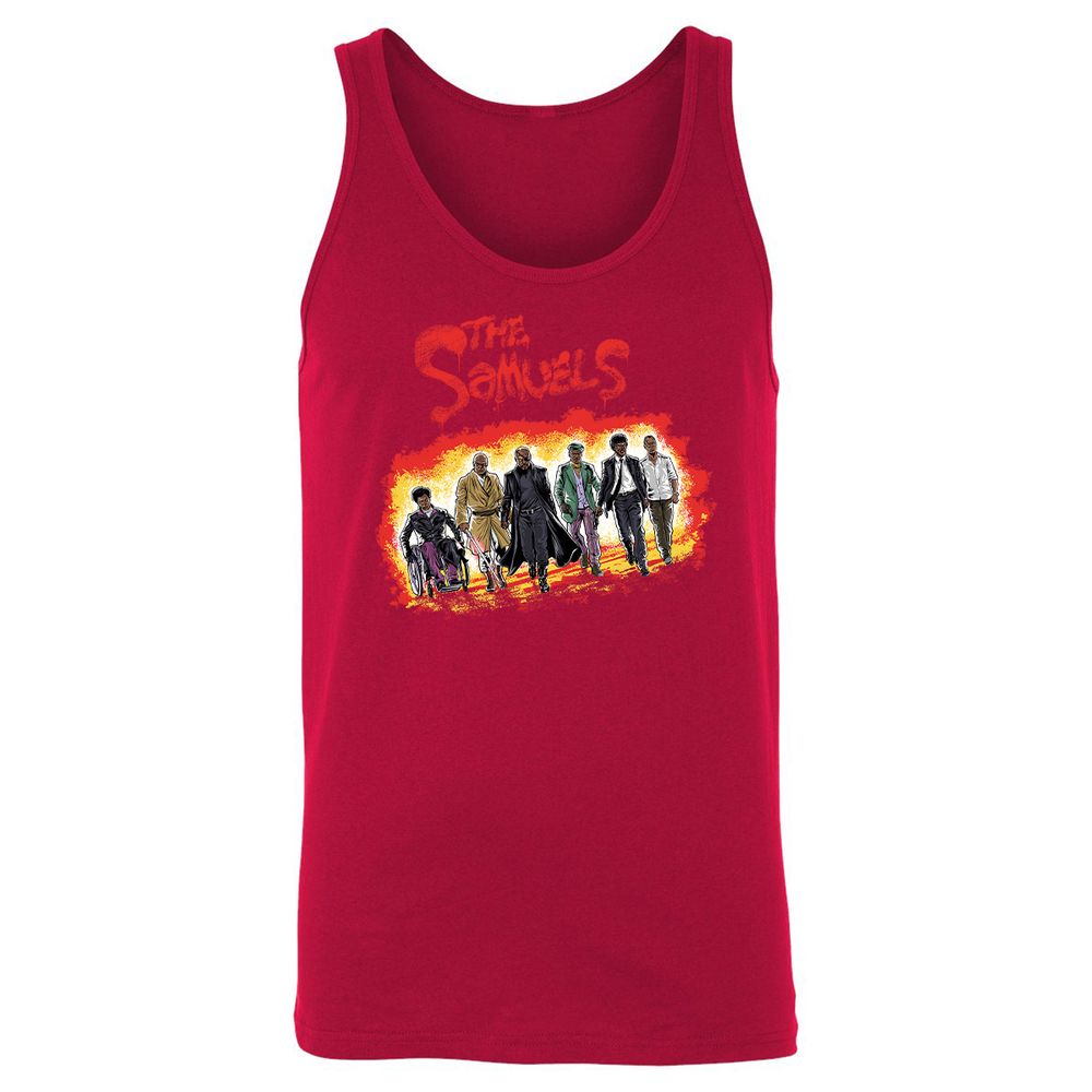 Unisex Jersey Tank - 3VUFBNN3 - Red - 11