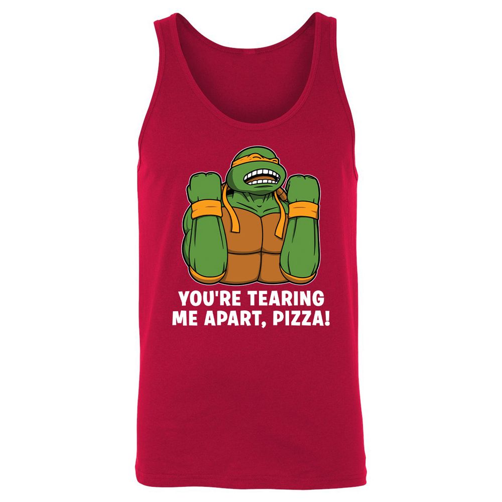 Unisex Jersey Tank - UQNRZPLH - Red - 11