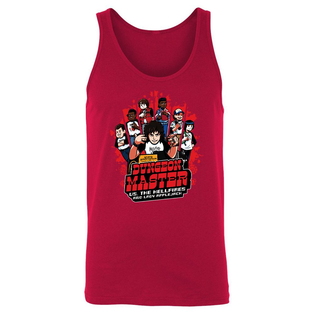 Unisex Jersey Tank - 8XNURX2J - Red - 11