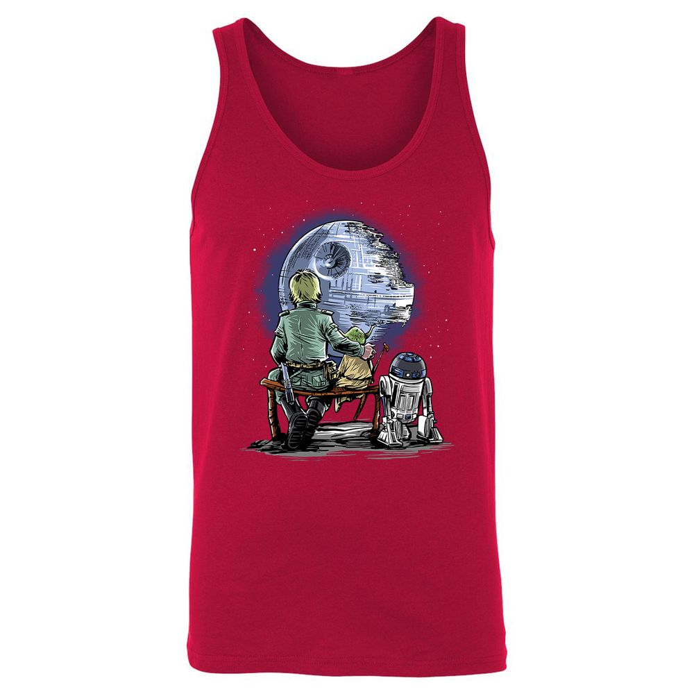 Unisex Jersey Tank - UM3WH9AL - Red - 11