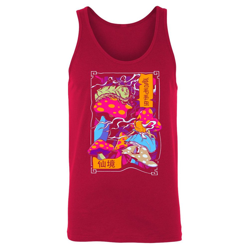 Unisex Jersey Tank - VGLC2JL5 - Red - 11