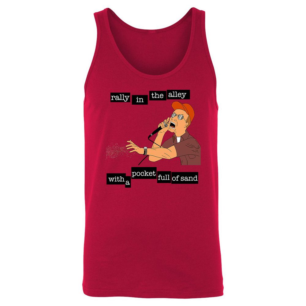 Unisex Jersey Tank - CNUD8K13 - Red - 11