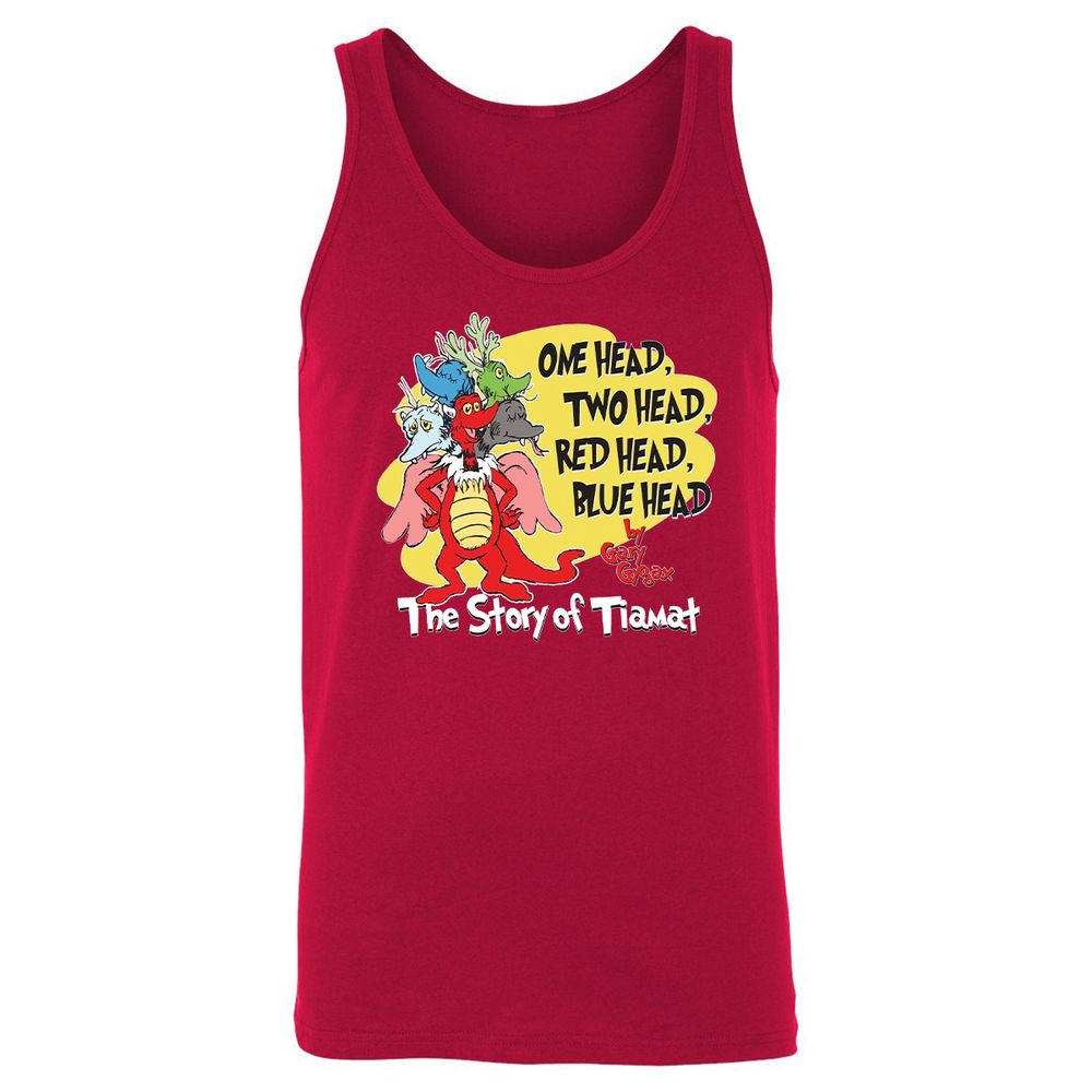 Unisex Jersey Tank - PU6HW4HS - Red - 11