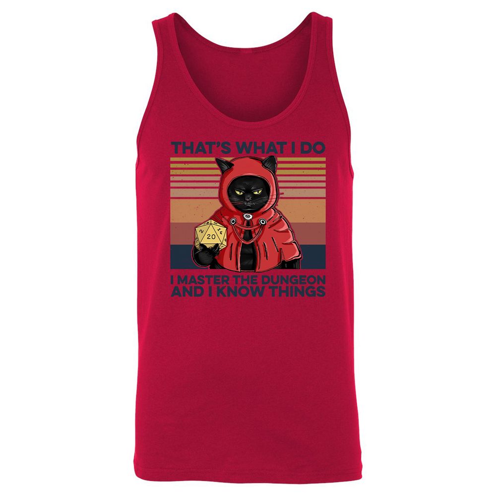 Unisex Jersey Tank - 95FFQG8E - Red - 11
