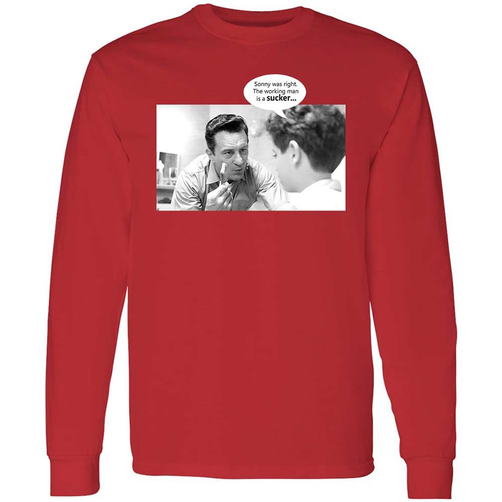 Long Sleeve T-Shirt - YGGLE5KP - Red - 11