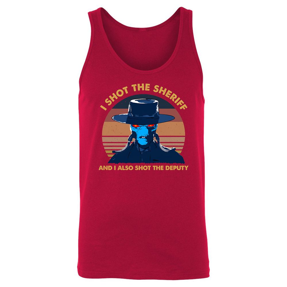 Unisex Jersey Tank - B6PPB5SD - Red - 11