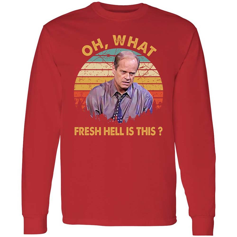 Oh What Fresh Hell Is This - Red - 11