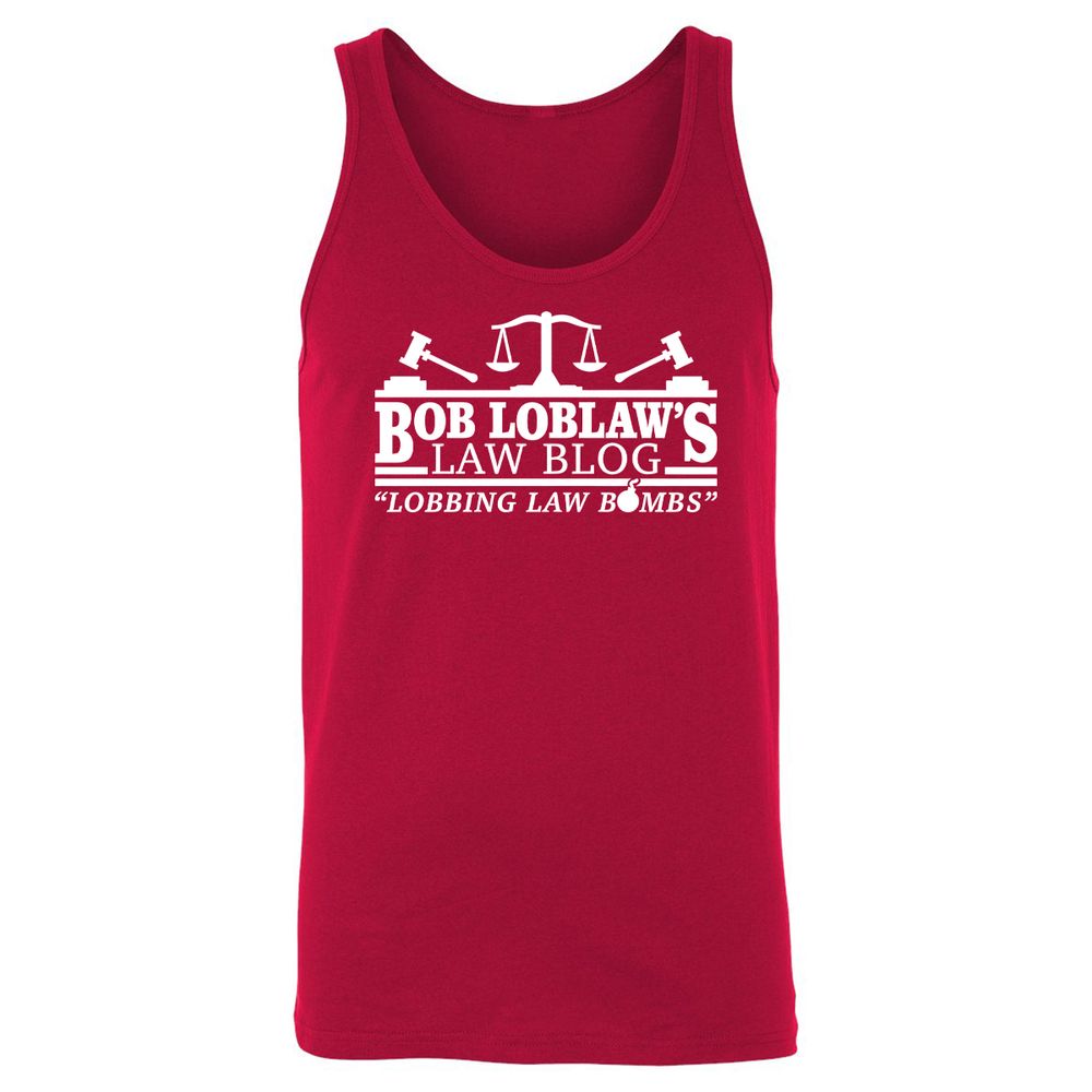 Unisex Jersey Tank - 4WHC8ZGW - Red - 11