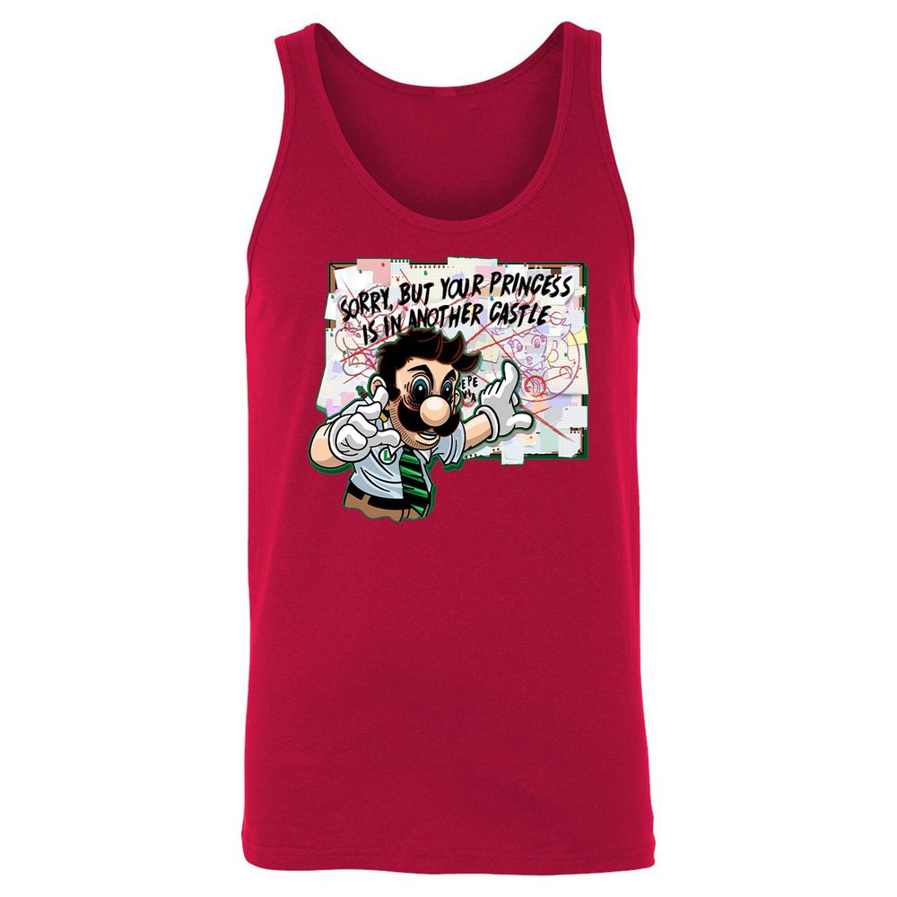 Unisex Jersey Tank - JDW5ZHQ3 - Red - 11