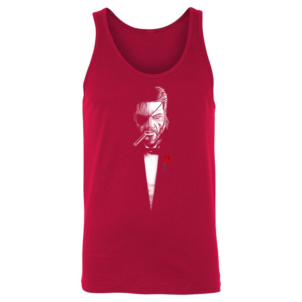 Unisex Jersey Tank - 1NS7HQVJ - Red - 11