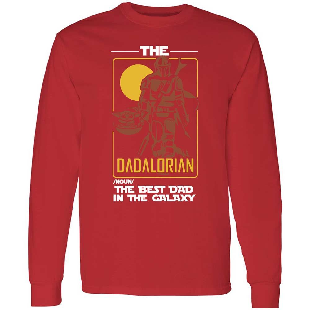 The Dadalorian The Best Dad In The Galaxy - Red - 11