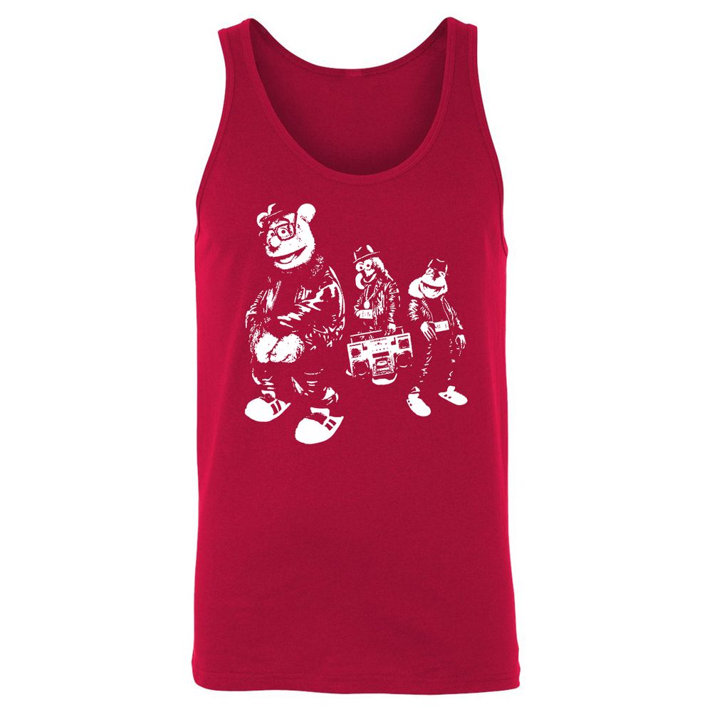 Unisex Jersey Tank - NFDBB4FQ - Red - 11