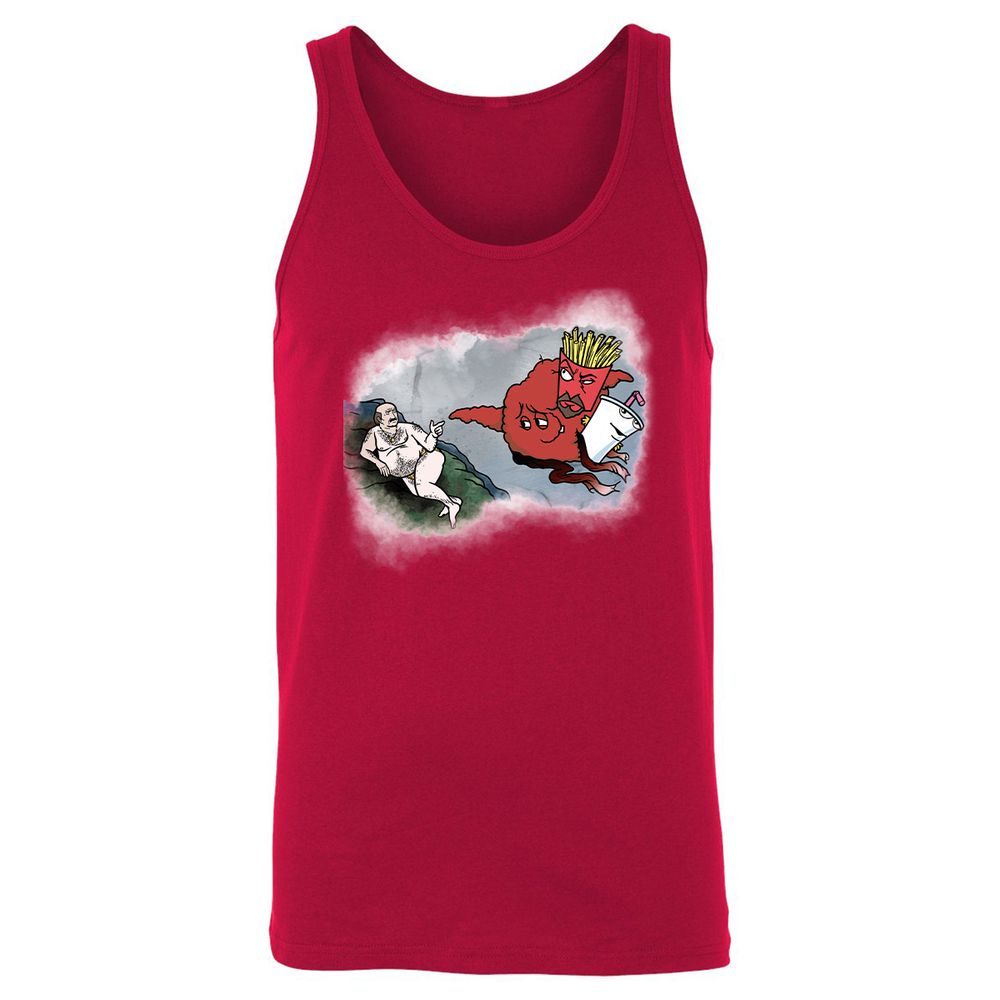 Unisex Jersey Tank - 1AA5NXE9 - Red - 11