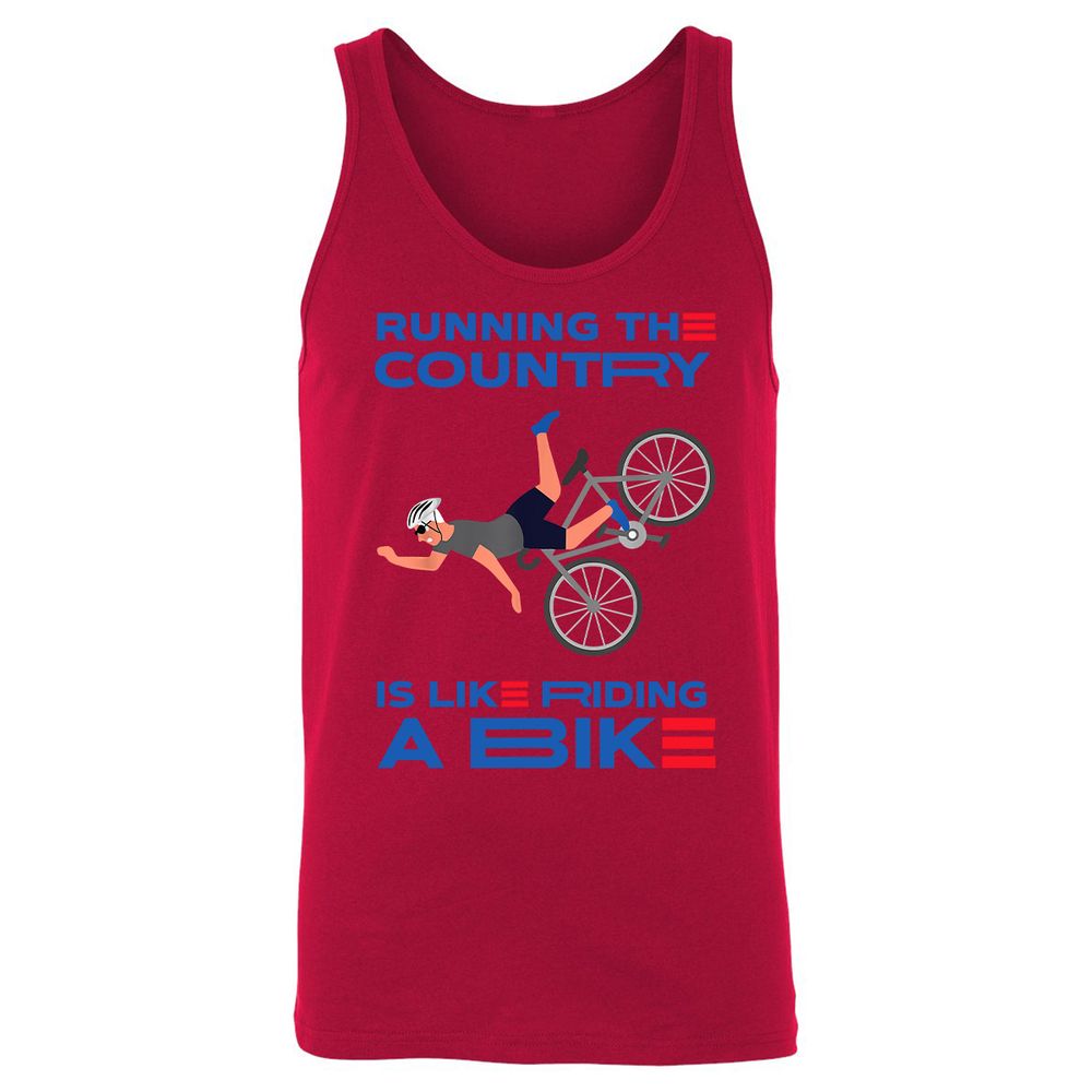 Unisex Jersey Tank - WSEV4R19 - Red - 11