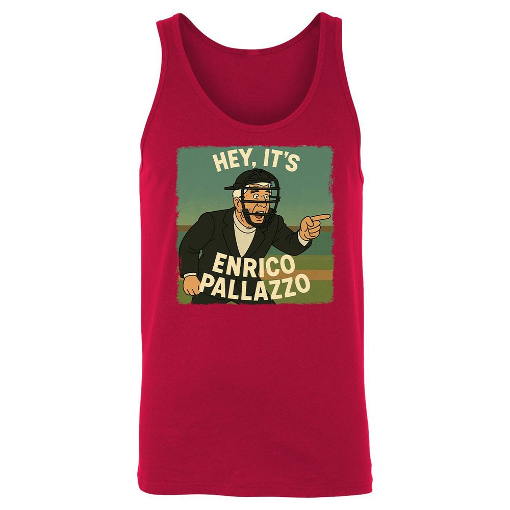 Unisex Jersey Tank - YPBZ7C4Q - Red - 11