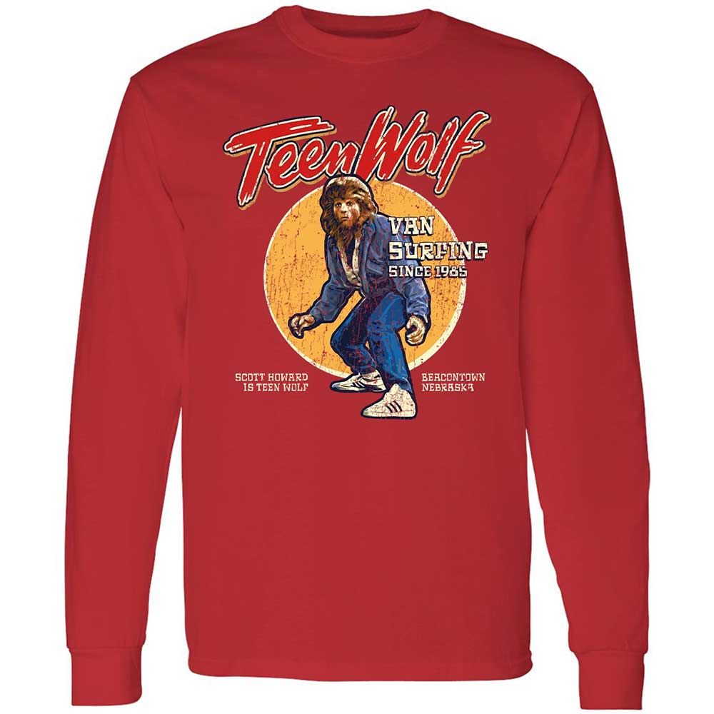 Long Sleeve T-Shirt - 5UR4BW95 - Red - 11