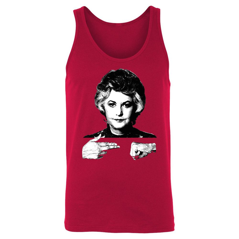Unisex Jersey Tank - 9HESTL8P - Red - 11