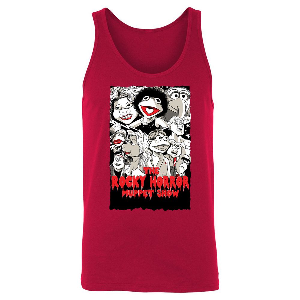 Unisex Jersey Tank - DZZXQHCR - Red - 11