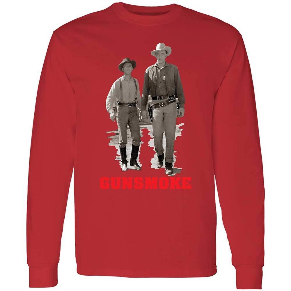 Long Sleeve T-Shirt - JBYFY8SX - Red - 11